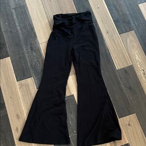 Aerie Black Flare Leggings